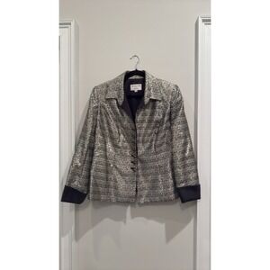 Vintage Victor Costa Evening Jacket Event Wedding Guest Size 16